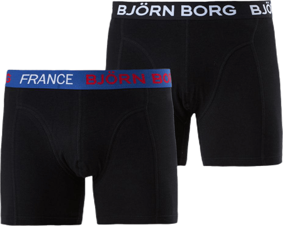 Shorts Sammy France 2-pack Black