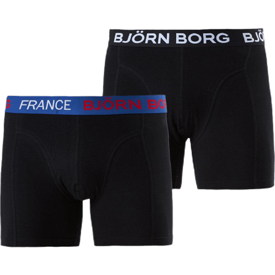 Shorts Sammy France 2-pack Black