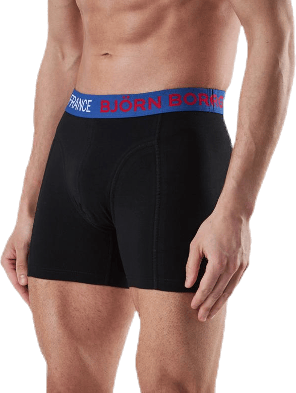 Shorts Sammy France 2-pack Black - Bild 3