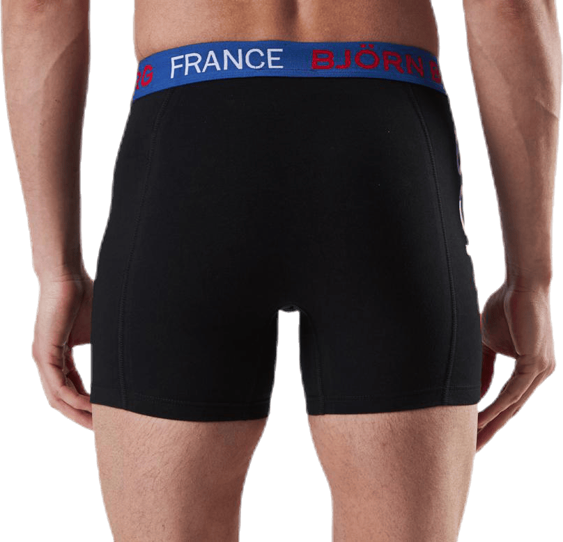 Shorts Sammy France 2-pack Black - Bild 4