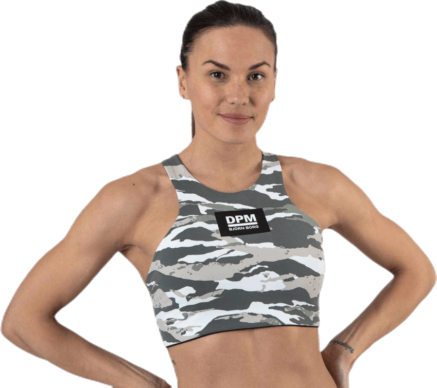 Sutton Soft Top Patterned, Female, Apparels, Sports Bras, Workout, Patterned, 34