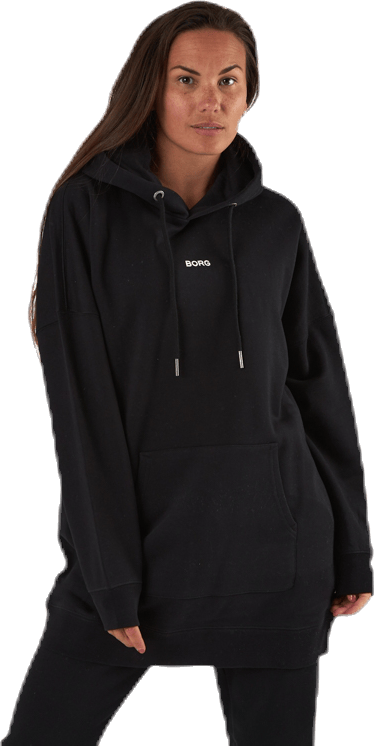 Majesty Oversized Hood Black, Female, Apparels, Shirts, Black, 34