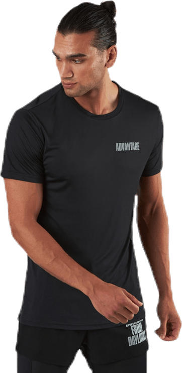 Perf Night Tee Black, Male, Kleding, T-shirt, Training, Zwart, XL