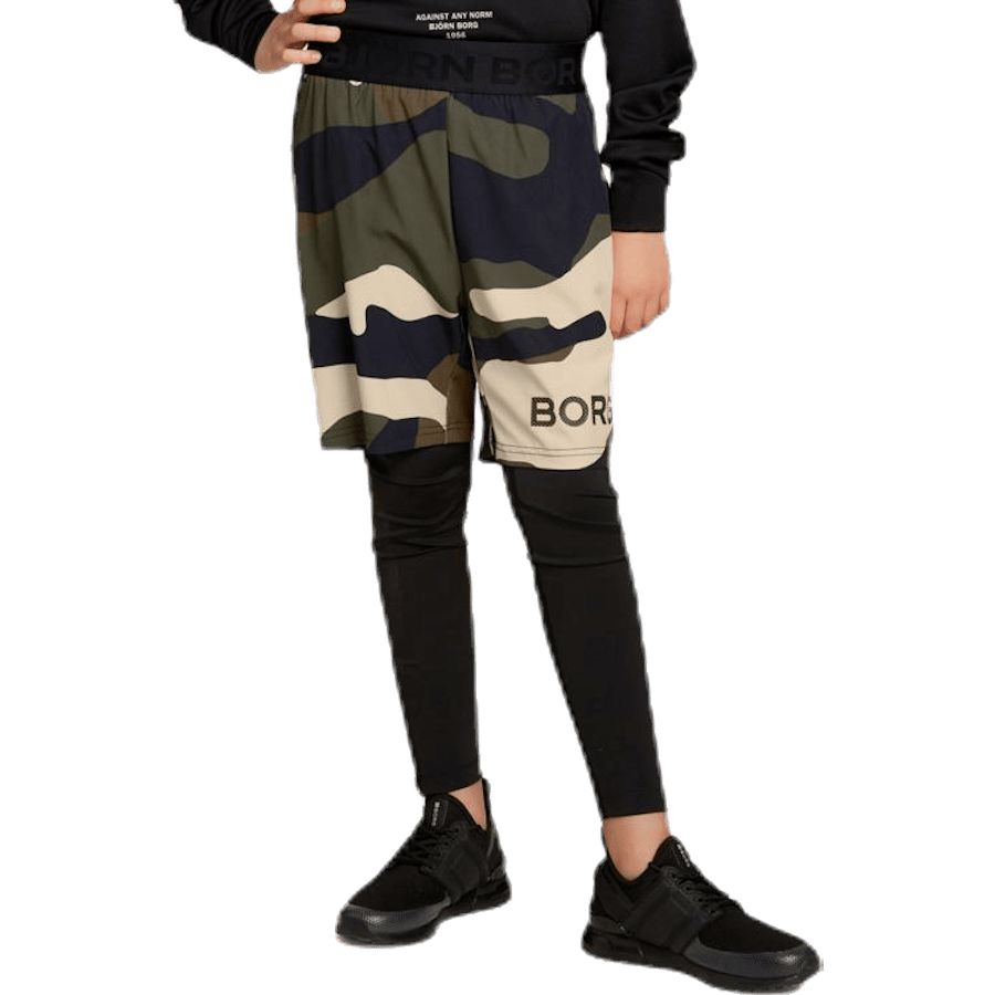 August 4-Way Stretch Shorts Junior Patterned