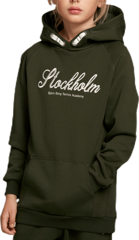 Borg Sport Hoodie Jr Green, Unisex, Ropa, Camisas, Verde, 122/128