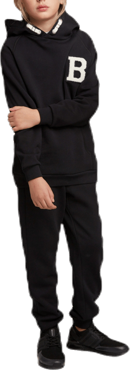 Borg Sport Hoodie Junior Black - Bild 3