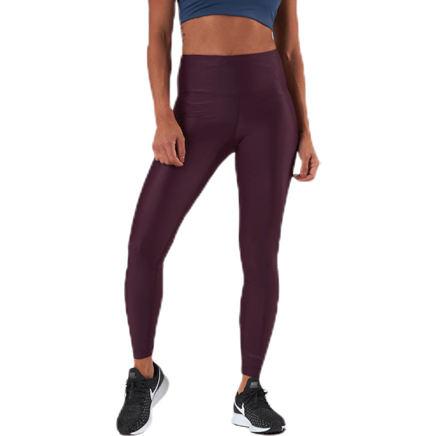 Clira High Waist Tights Red