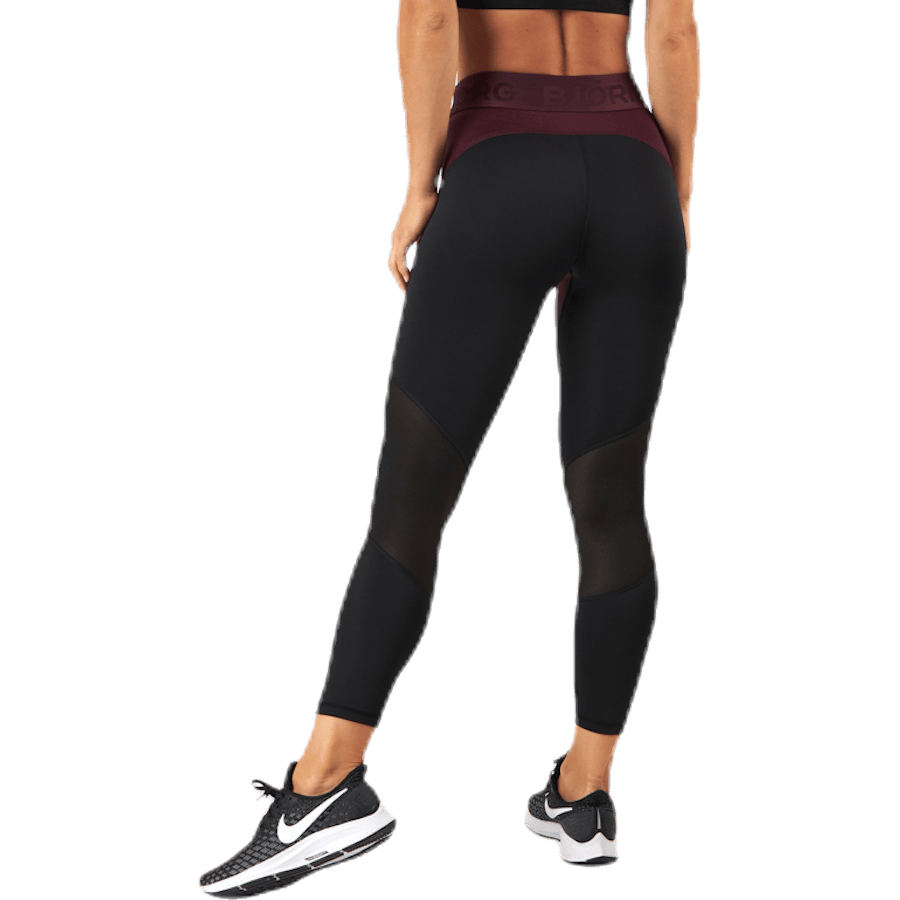 Chia Blocked Tights Red - Bild 2