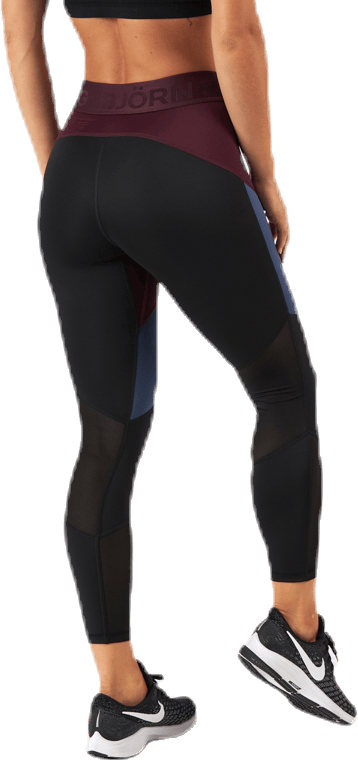 Chia Blocked Tights Red - Bild 3