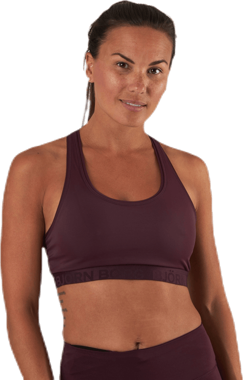 Shilo Solid Soft Top Red, Female, Apparels, Sports Bras, Workout, Red, 36