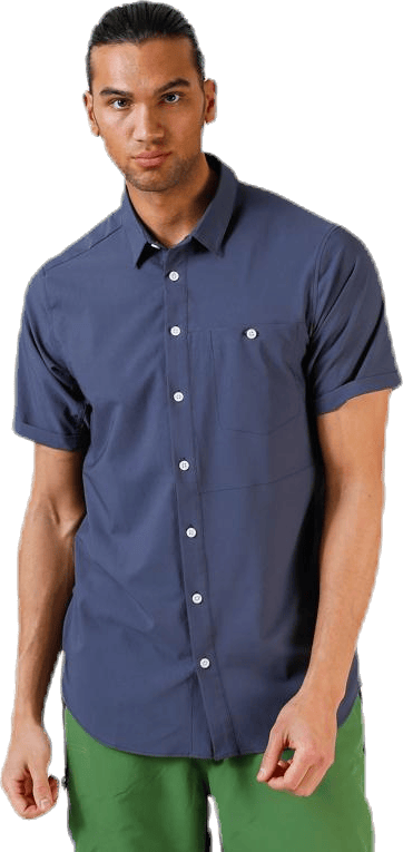 Shortsleeve Shirt Blue, Male, Apparels, T-shirt, Blue, S