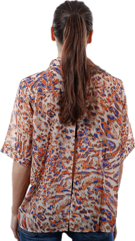 Visby Short Sleeve Patterned/Beige - Bild 2