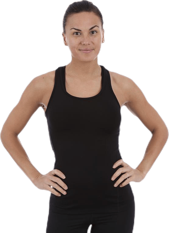 Essential Racerback Black, Female, Abbigliamento, Tops, Allenamento, Nero, 36