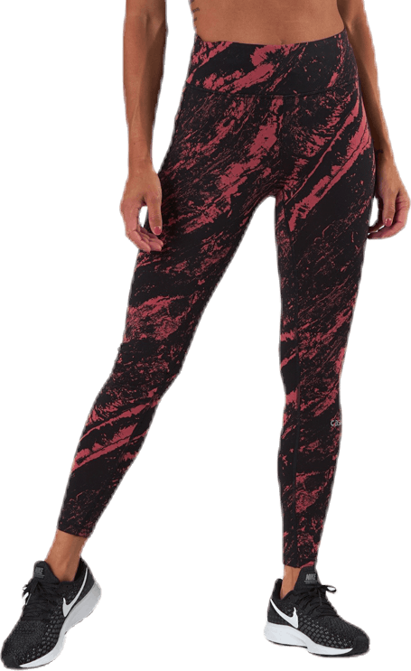 Classic Printed 7/8 Tights Pink, Female, Apparels, Leggings, Workout, Pink, 38