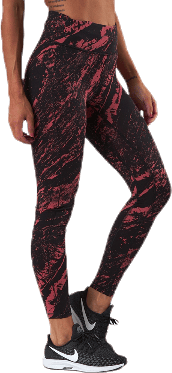Classic Printed 7/8 Tights Pink - Bild 2