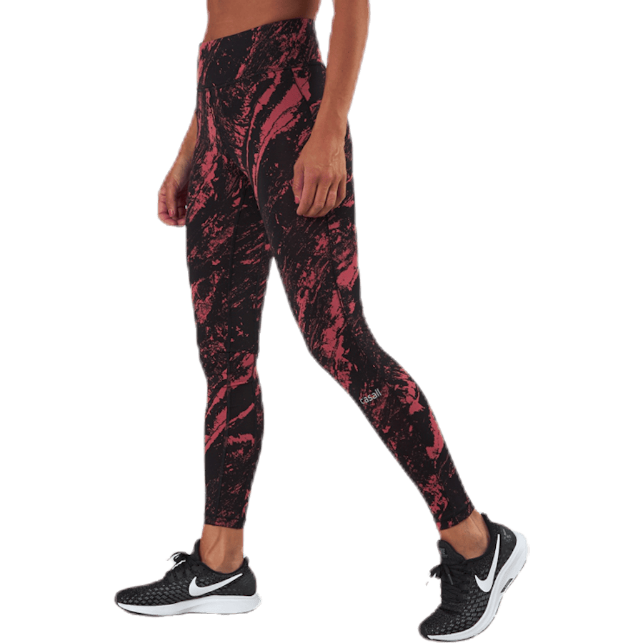 Classic Printed 7/8 Tights Pink - Bild 4