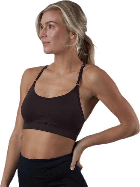 Strappy Sports Bra Brown - Bild 2