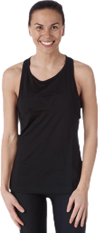Mesh Insert Racerback Black