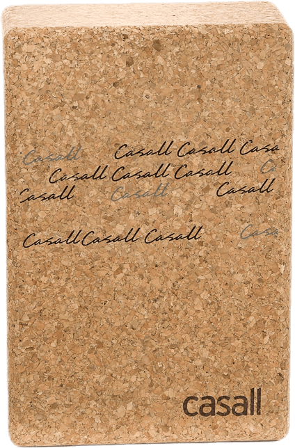 Yoga Block Natural Cork Beige, Unisex, Equipment, Training equipment, Yoga, Beige, ONESIZE