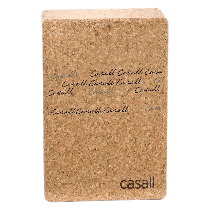 Yoga Block Natural Cork Beige, Unisex, Equipment, Training equipment, Yoga, Beige, ONESIZE