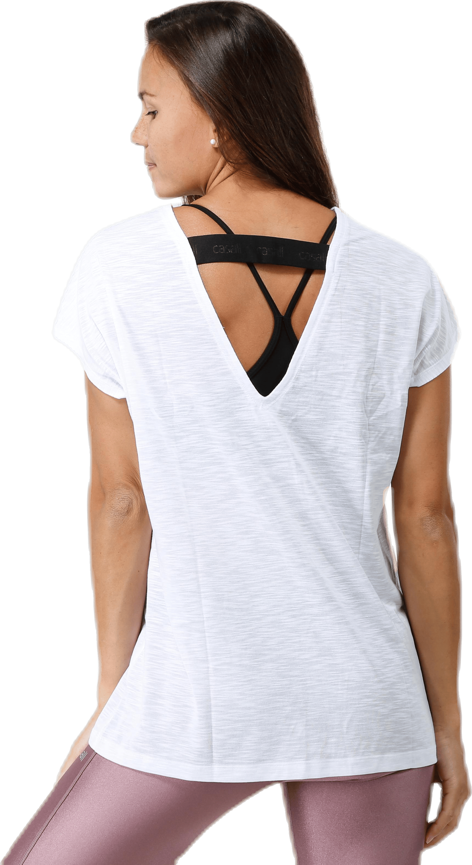 Raw Elastic Tee White - Bild 2