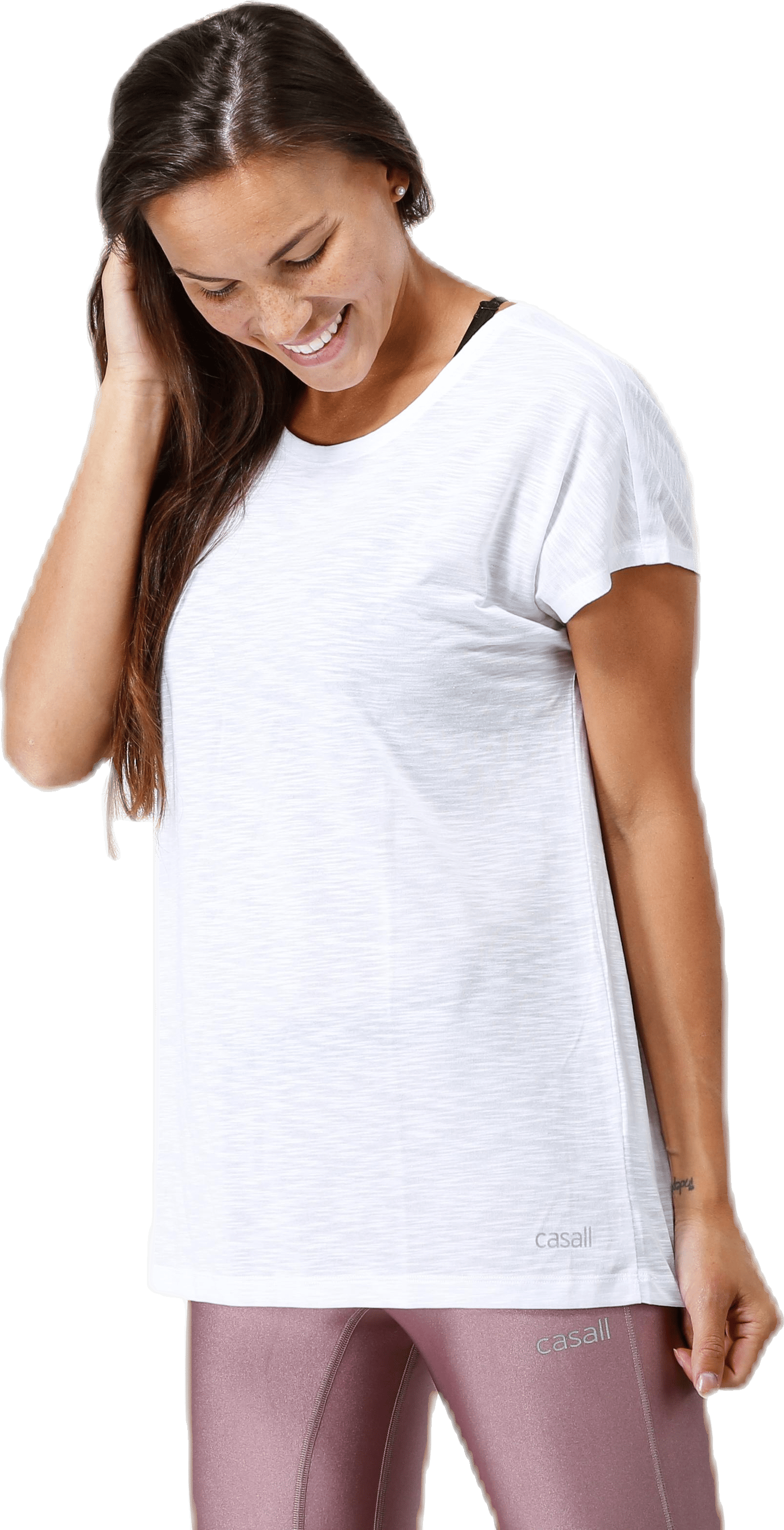 Raw Elastic Tee White - Bild 3
