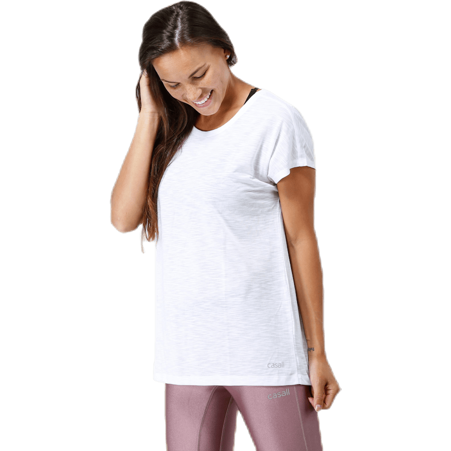 Raw Elastic Tee White - Bild 3