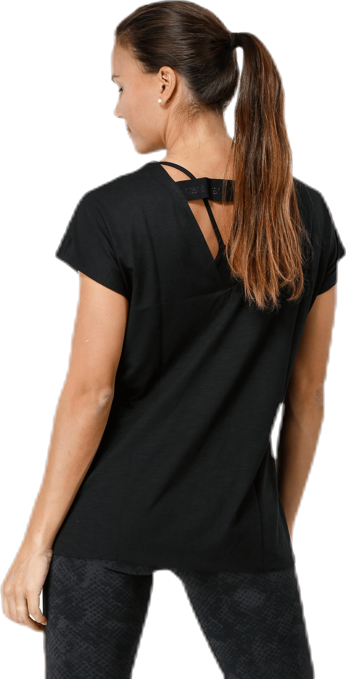 Raw Elastic Tee Black - Bild 2