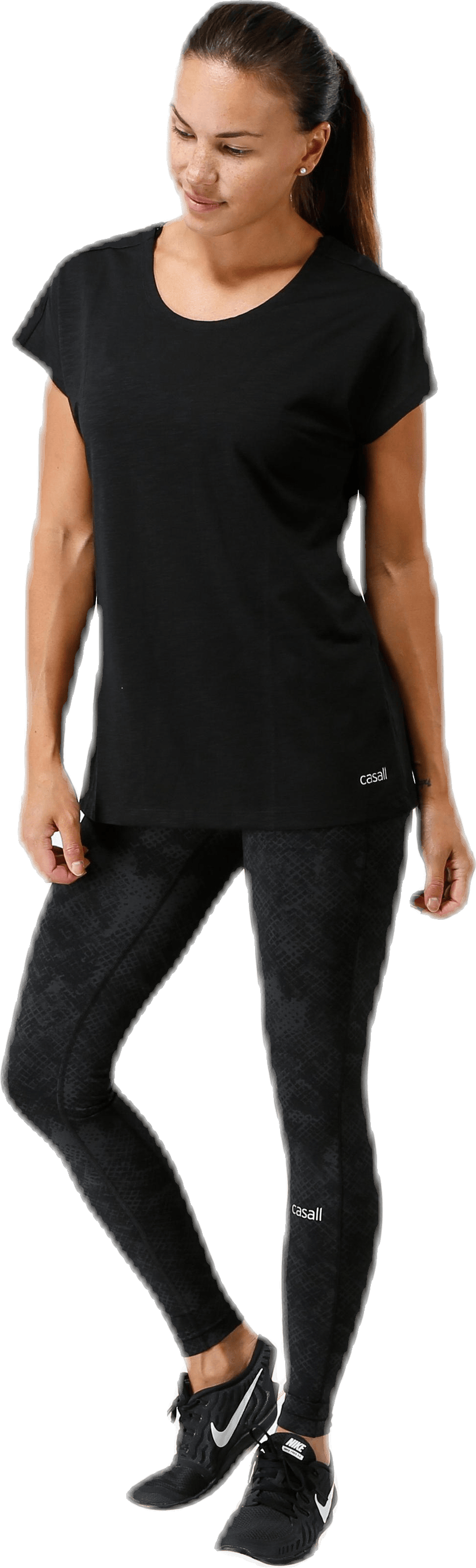 Raw Elastic Tee Black - Bild 4