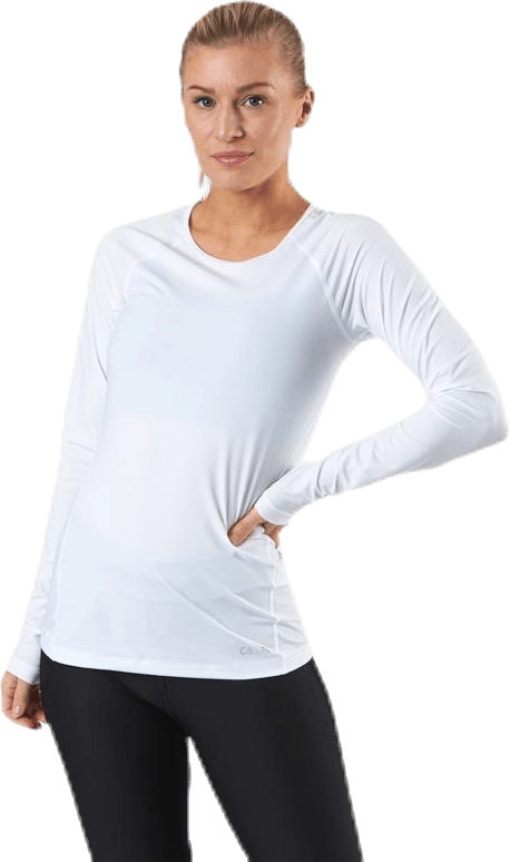 Sport Long Sleeve White, Female, Abbigliamento, Camicie, Allenamento, Bianca, 42