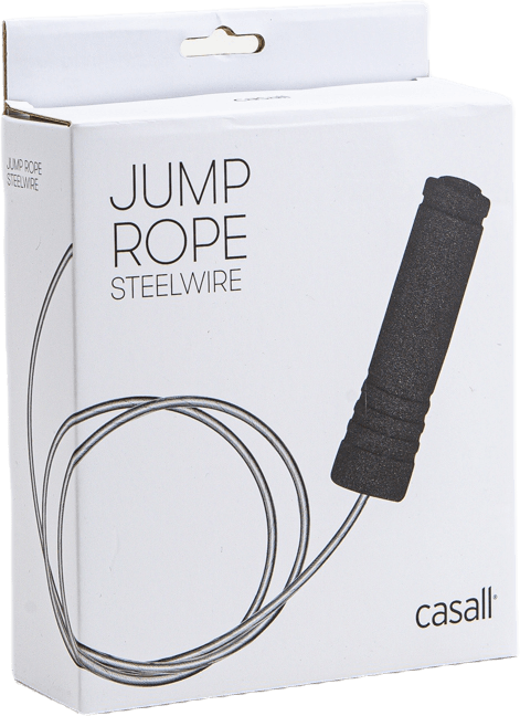 Jump Rope Steelwire Black