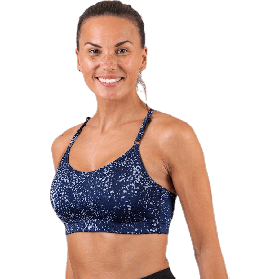 Strappy Sports Bra Blue - Bild 3