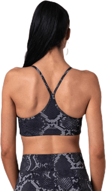 Strappy Sports Bra Grey - Bild 3