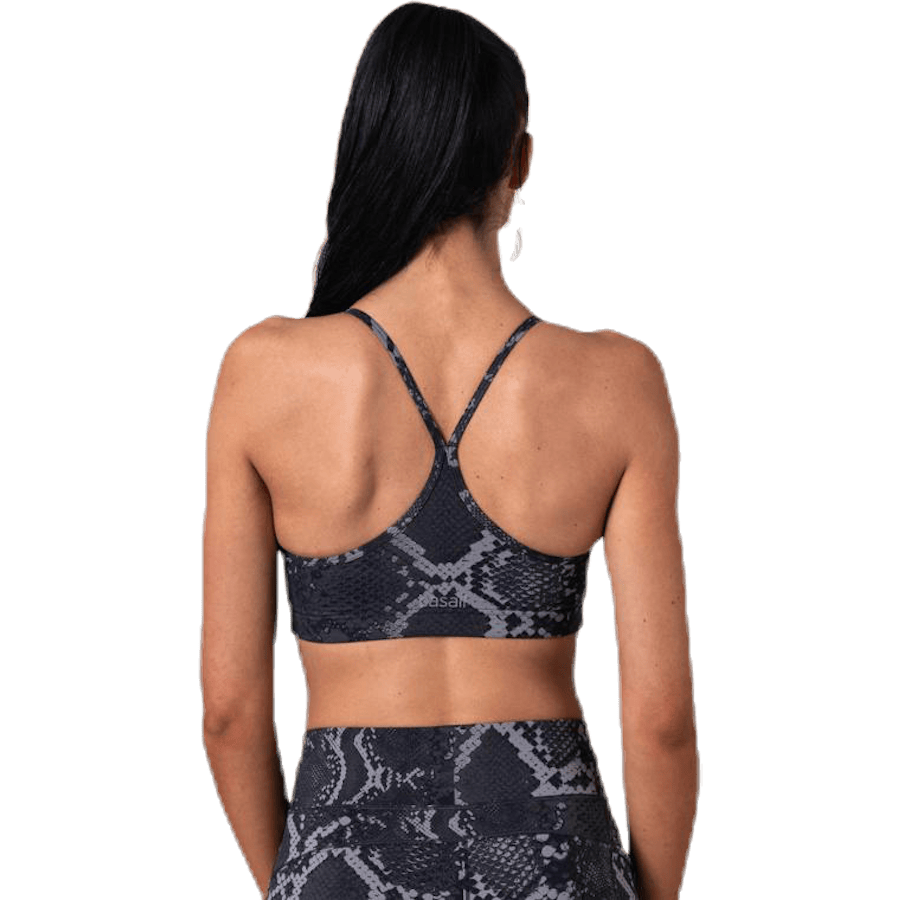 Strappy Sports Bra Grey - Bild 3