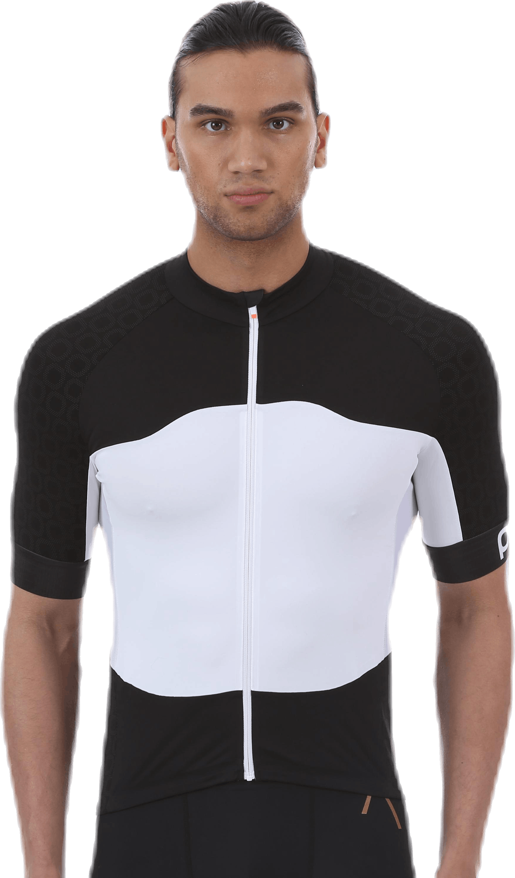 AVIP SS Ceramic Jersey White/Black, Male, Odevy, Tričko, Bicyklovanie, Biely/Čierna, M