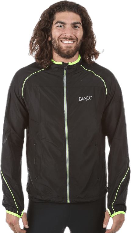 Solar Green/Black, Male, Klær, jakker, Løping, Grønn/Svart, L