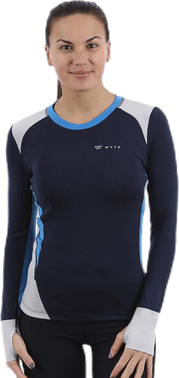 Lovisa Top Blue, Female, Klær, basislag, Blå, XS