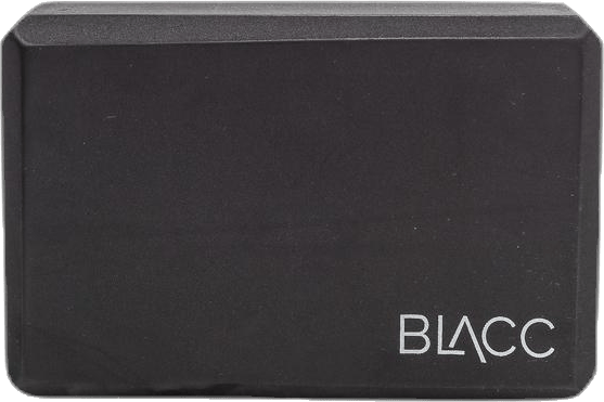 Yoga Block Black, Unisex, Equipment, Training equipment, Yoga, Black, ONESIZE