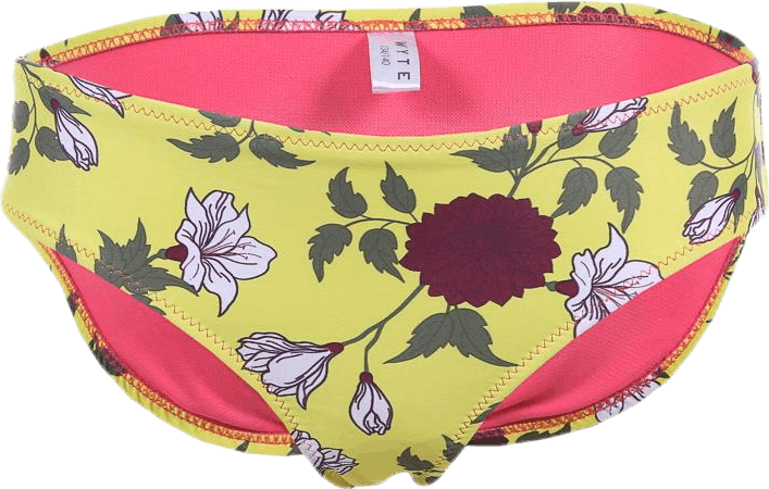 Jr Candra Brief Patterned/Yellow, Unisex, Apparels, Swimwear, Swimming, Patterned/Yellow, 146/152