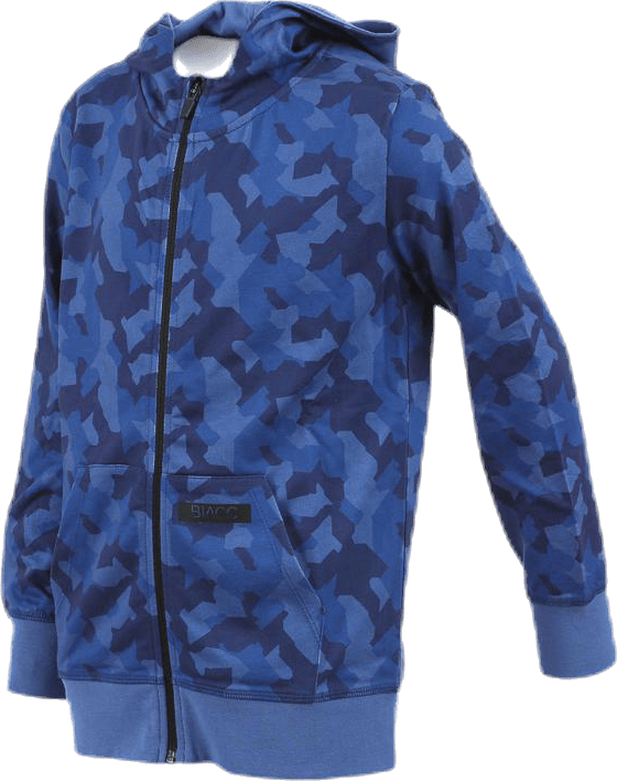 Junior James Camo Zip Patterned/Blue - Bild 4