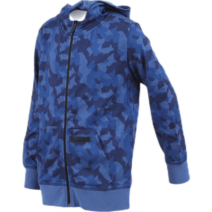 Junior James Camo Zip Patterned/Blue - Bild 4