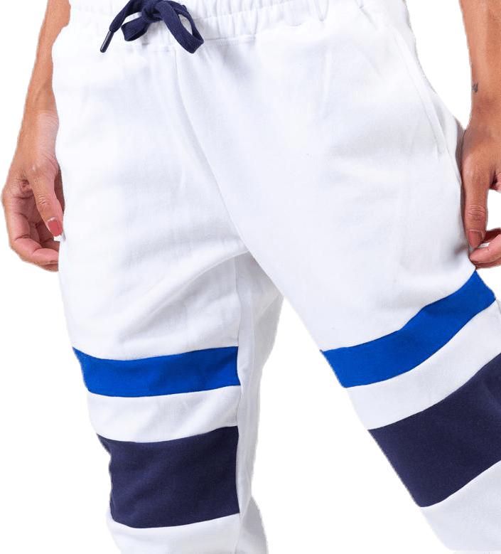 Pass Sweatpants Blue/White - Bild 5