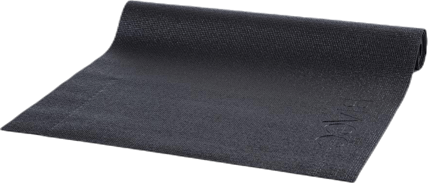 Yoga Mat 3mm Black, Unisex, Equipment, Training equipment, Yoga, Black, ONESIZE