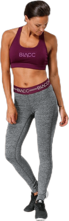 Power Tights Purple/Grey