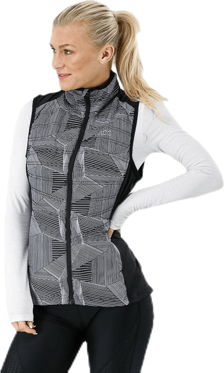 Jet White/Black, Female, Apparels, jackets, Running, White/Black, XS