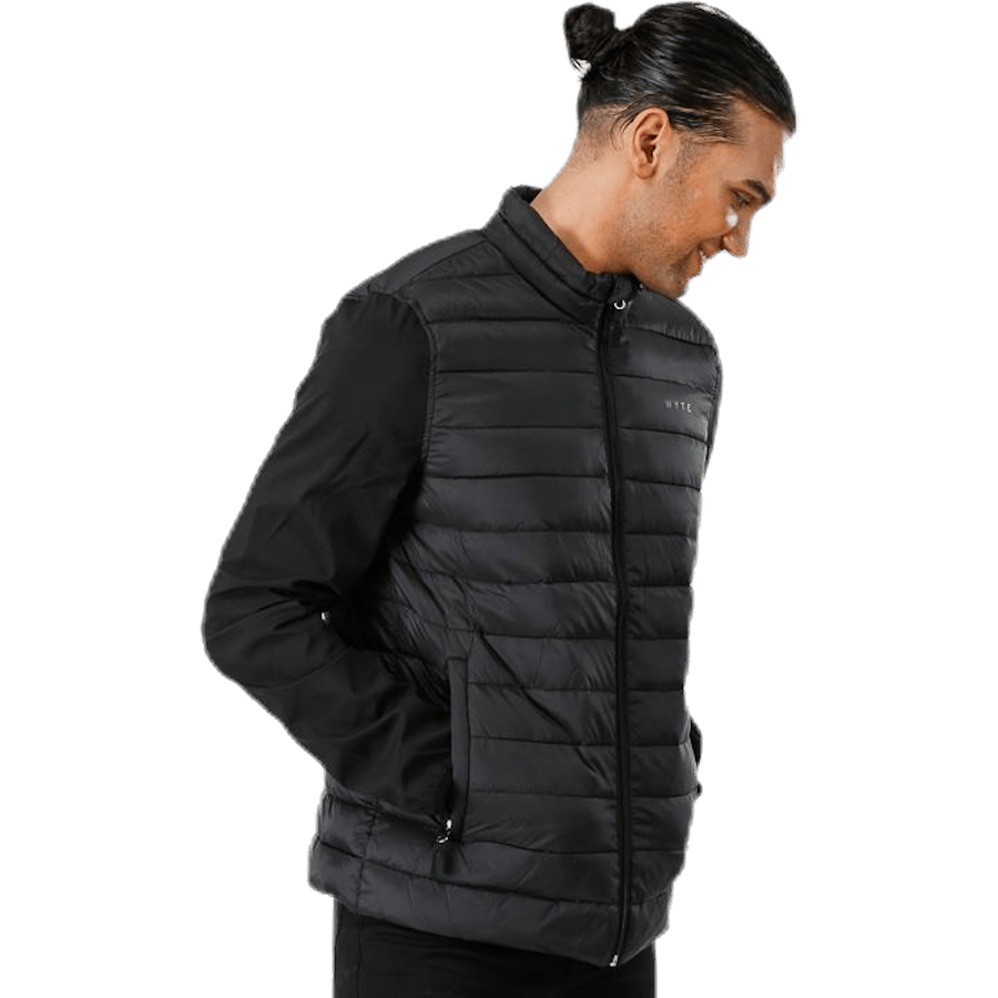 Olle Hybrid Jacket Black