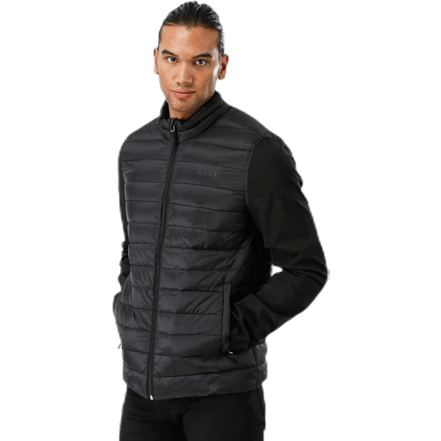 Olle Hybrid Jacket Black - Bild 2
