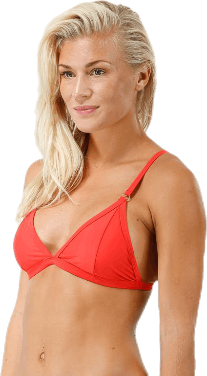 Thea Fixed Triangle Red, Female, Apparels, Swimwear, Swimming, Red, M