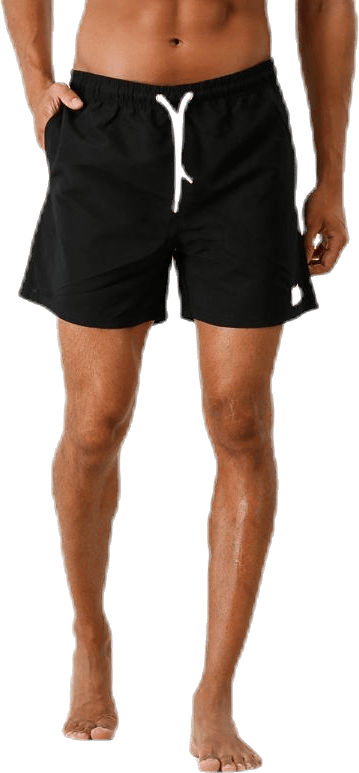 Louie Swim Trunks Black, Male, Apparels, Swimwear, Swimming, Black, XXL