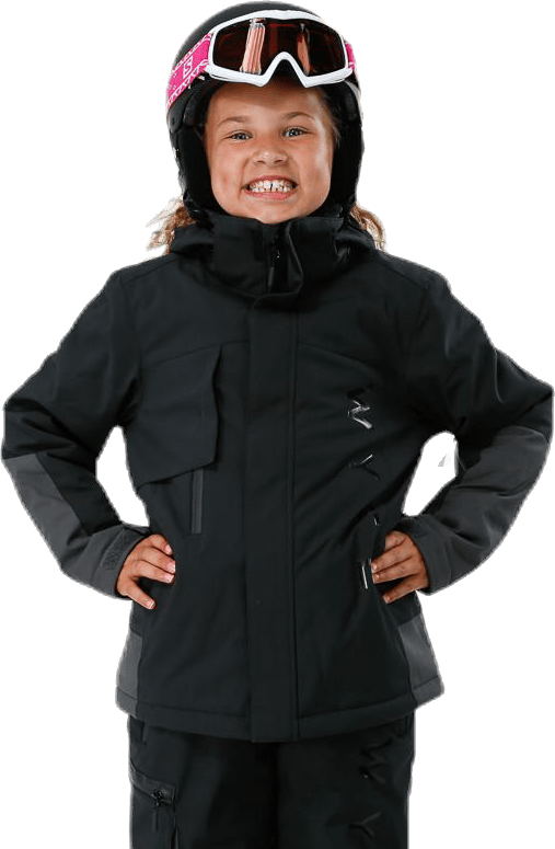 Junior Iclyn Black, Unisex, Apparels, jackets, Alpine sports, Black, 158/164